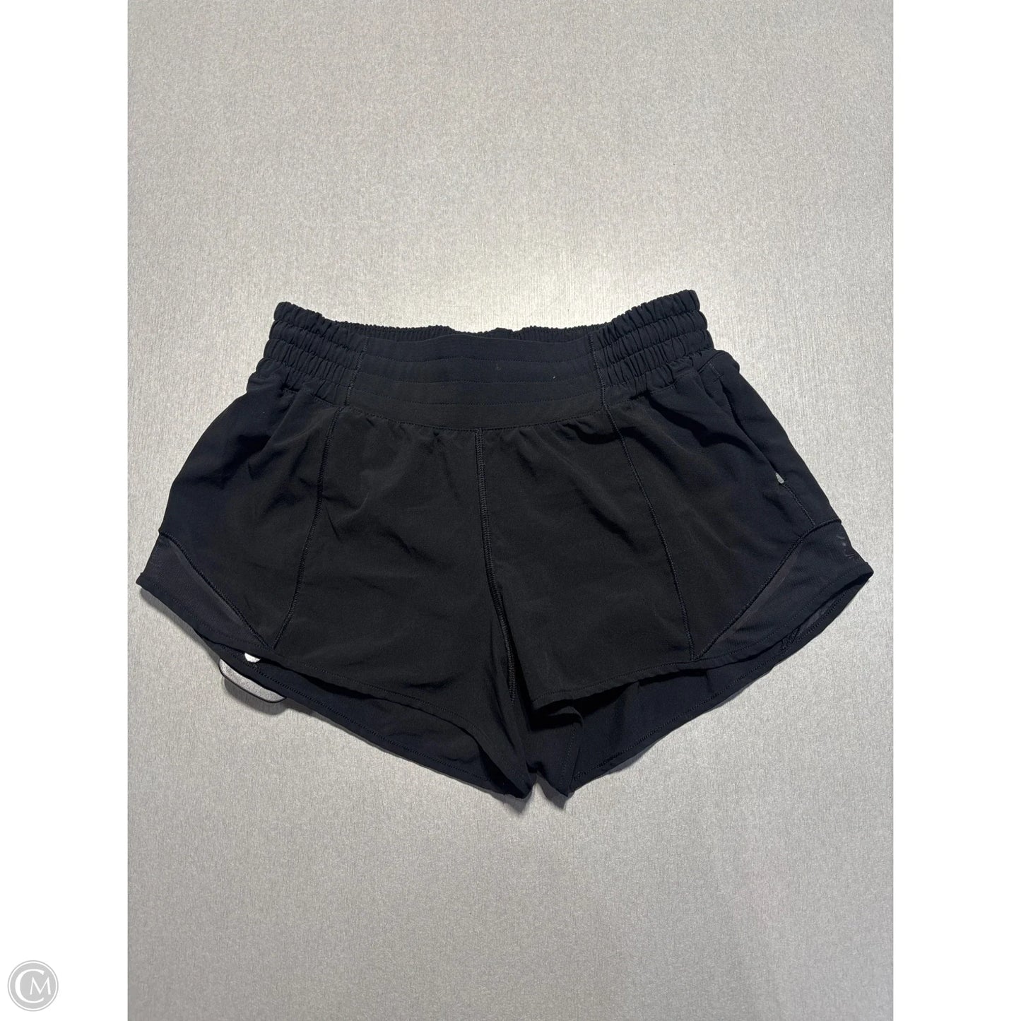 Athletic Shorts By Lululemon In Black, Size: 4
