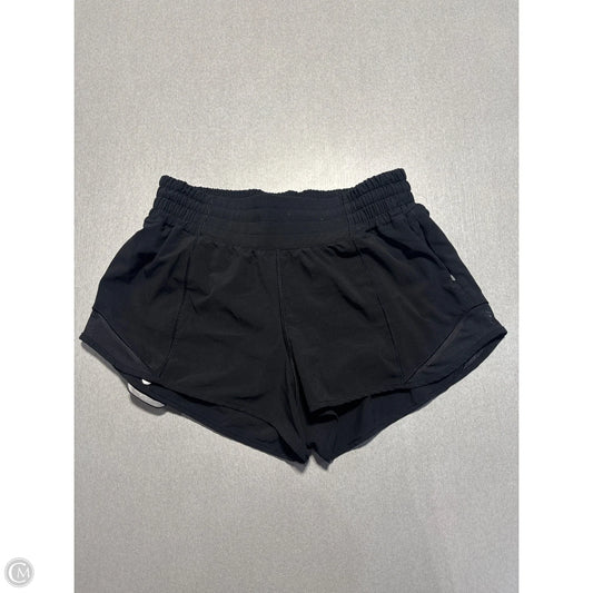 Athletic Shorts By Lululemon In Black, Size: 4