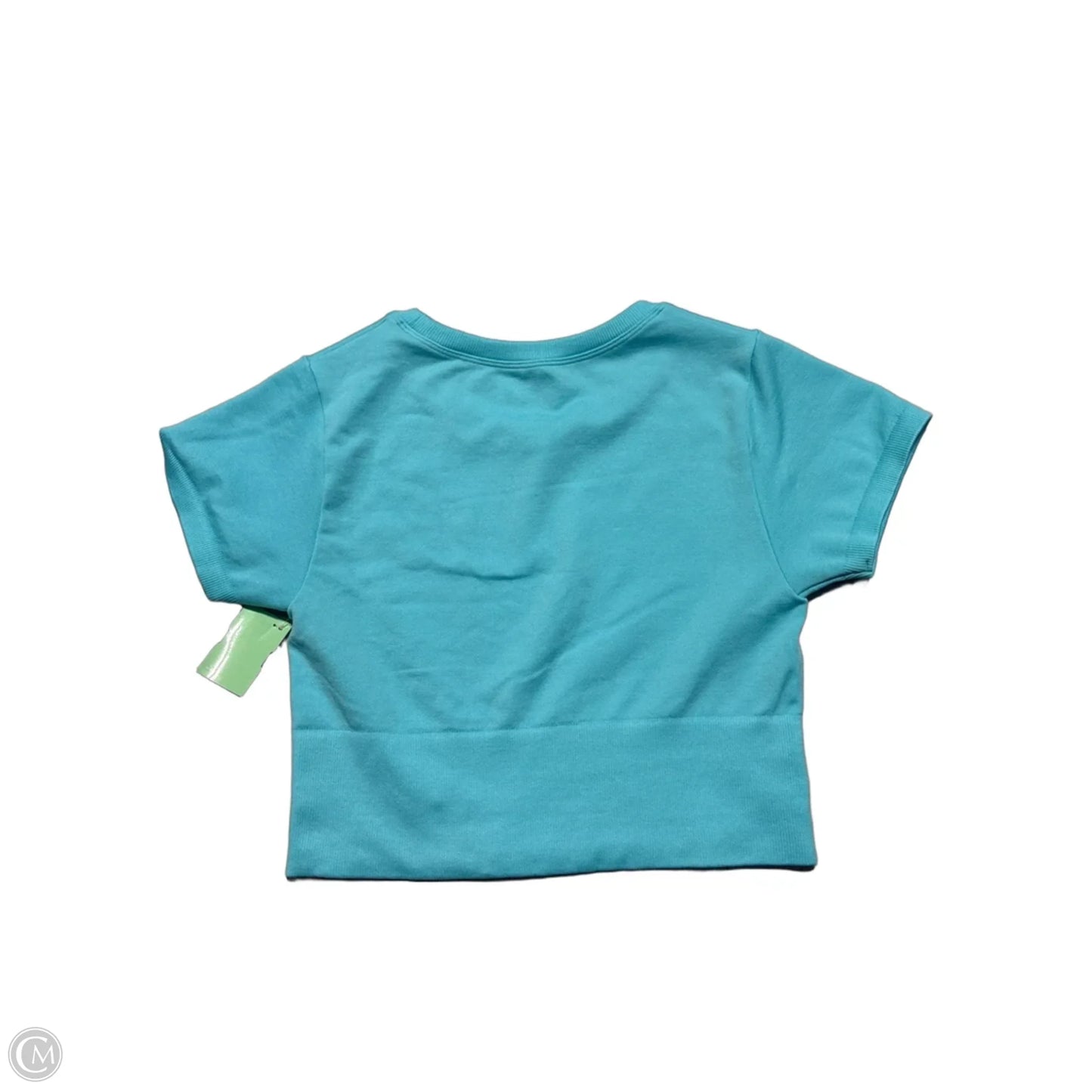 Athletic Top Short Sleeve By Offline In Blue, Size: S