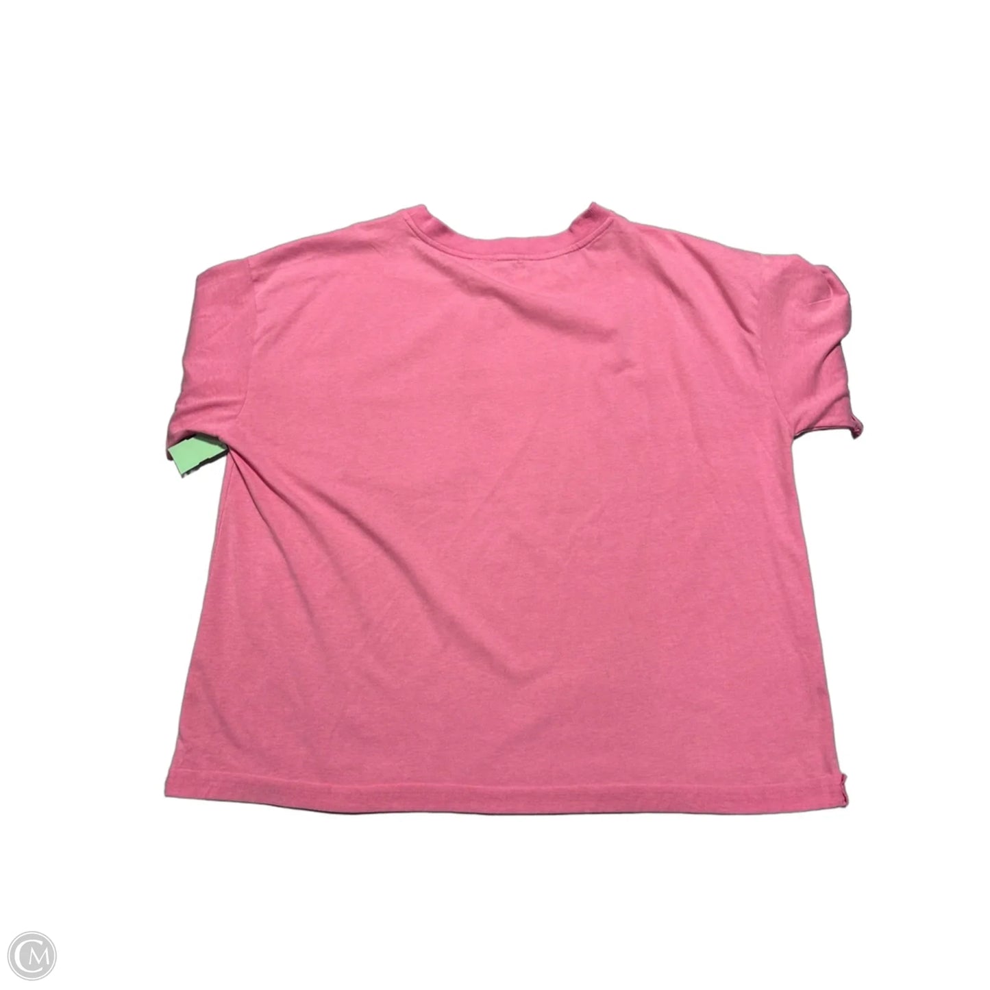 Top Short Sleeve By Bibi In Pink, Size: S