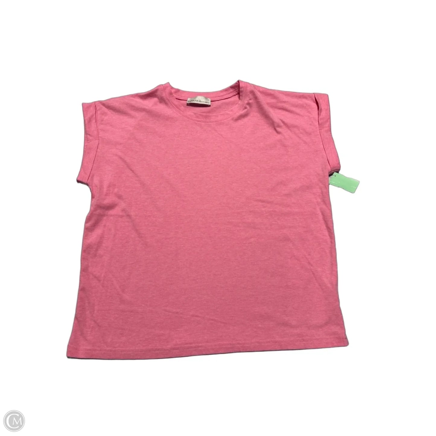 Top Sleeveless By Zenana In Pink, Size: M