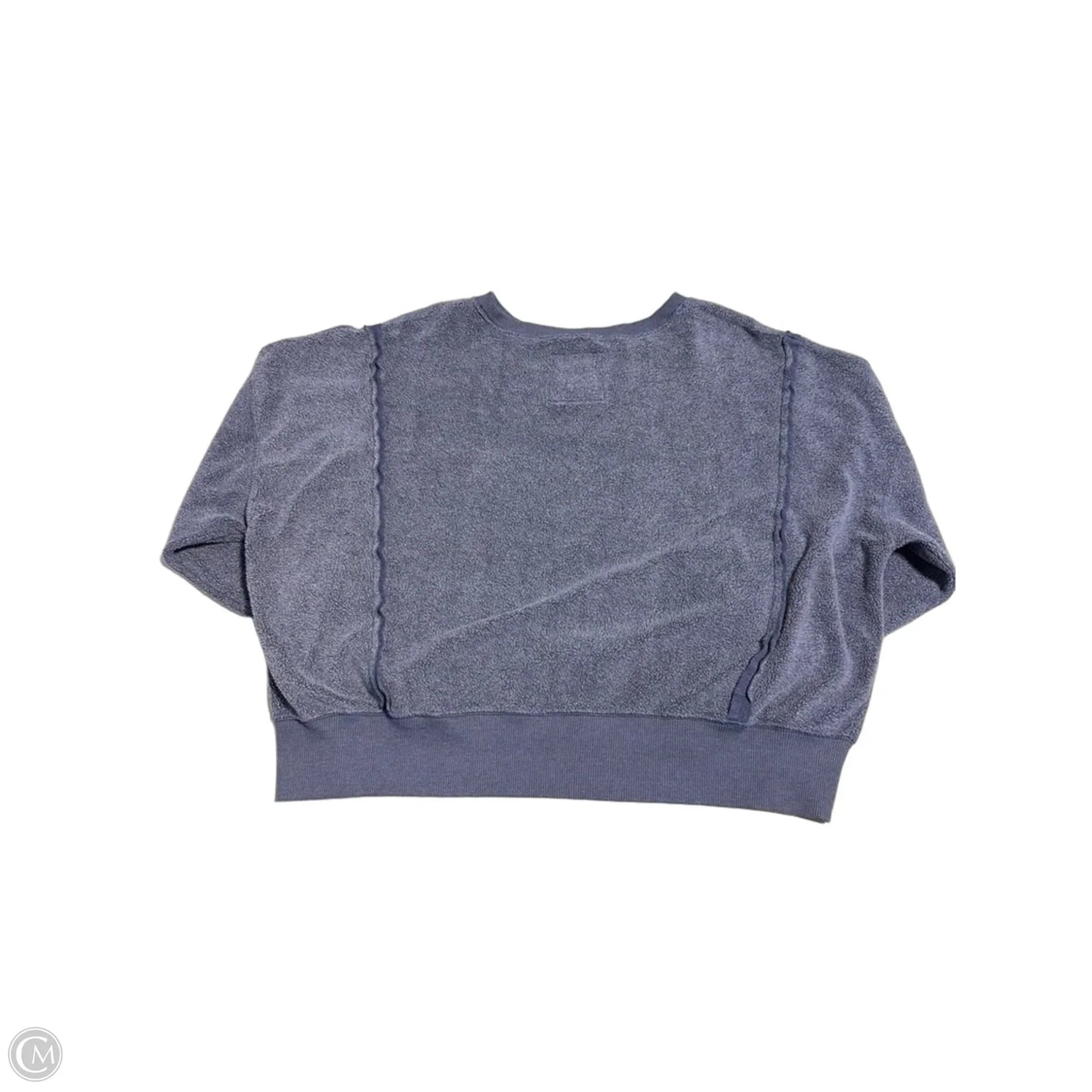 Sweatshirt Crewneck By American Eagle In Blue, Size: Xs