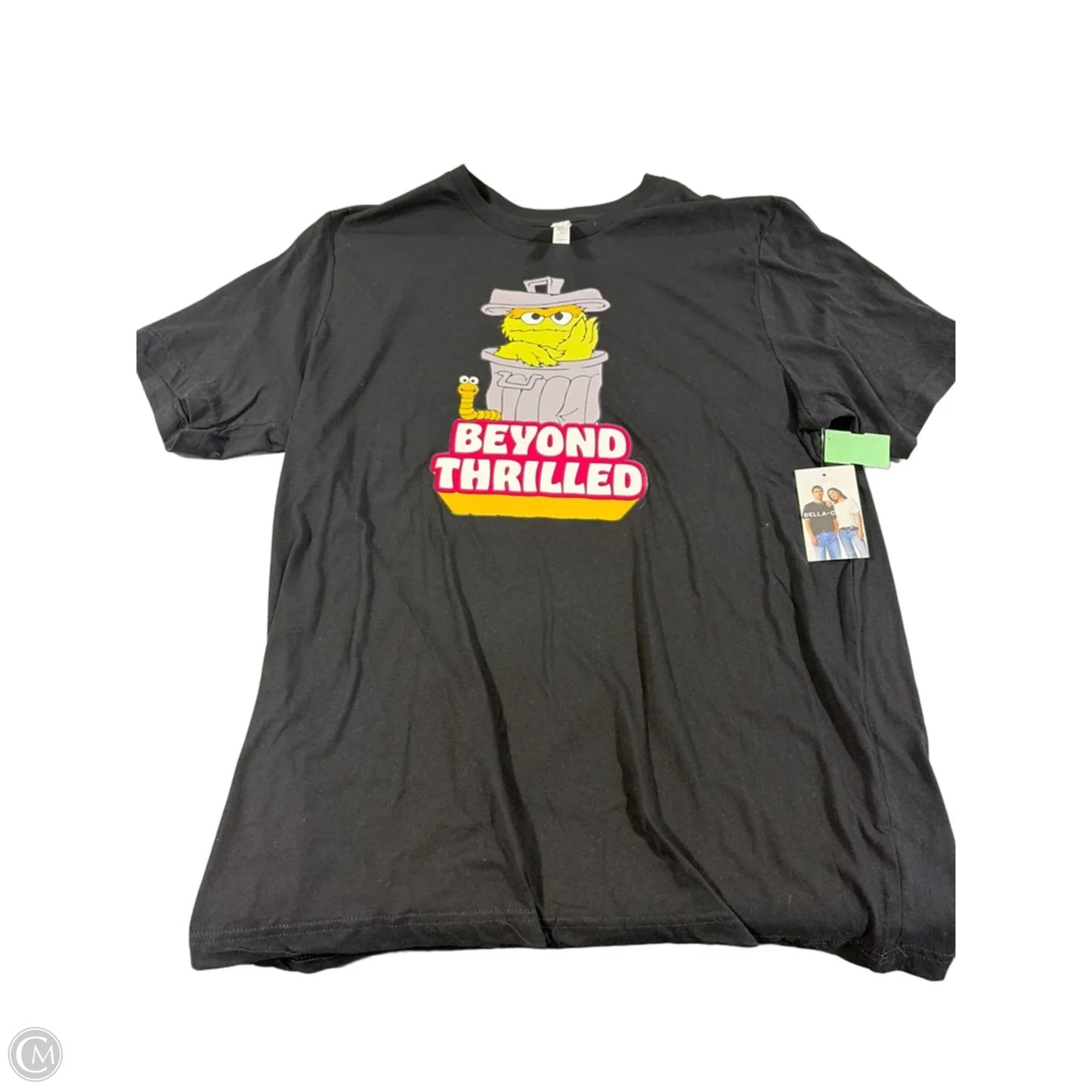Top Short Sleeve By Canvas In Black, Size: Xl