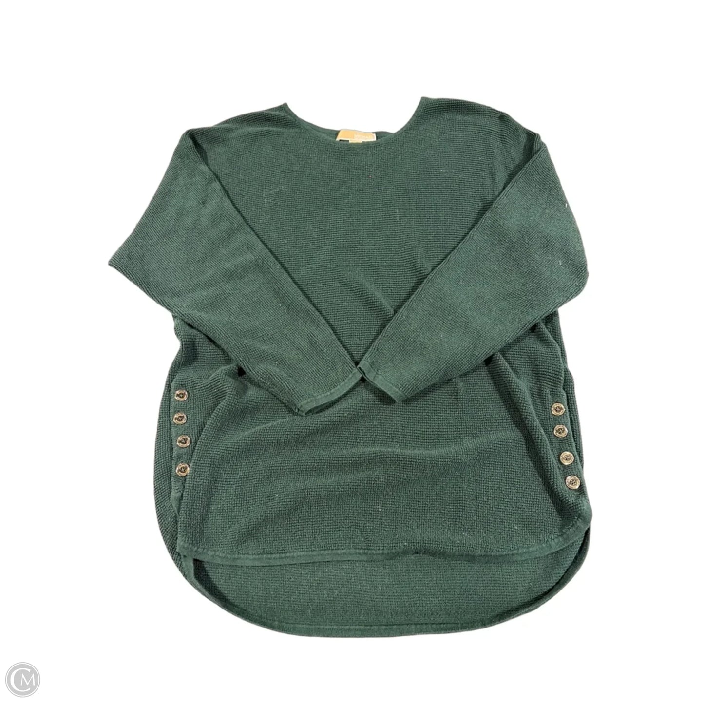 Sweater Designer By Michael Kors In Green, Size: Xl