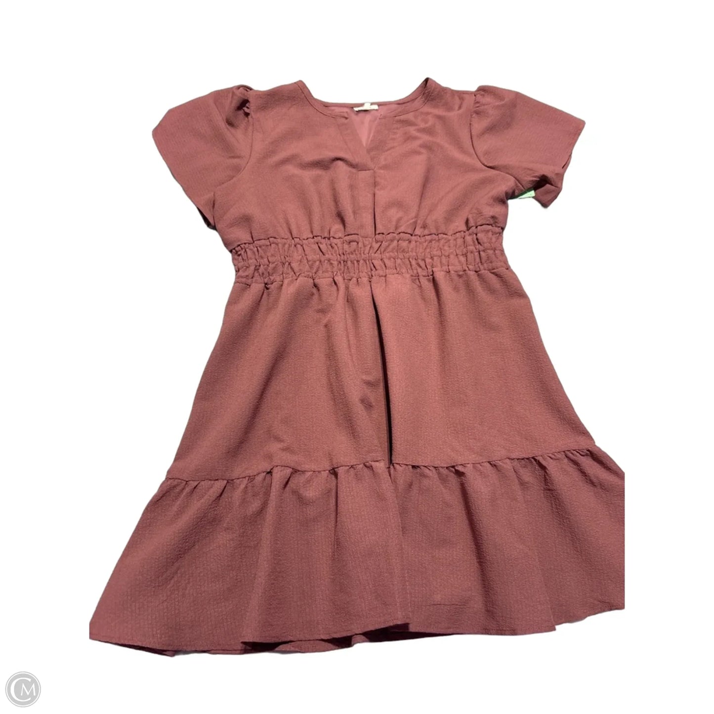 Dress Casual Short By Maurices In Maroon, Size: Xxl