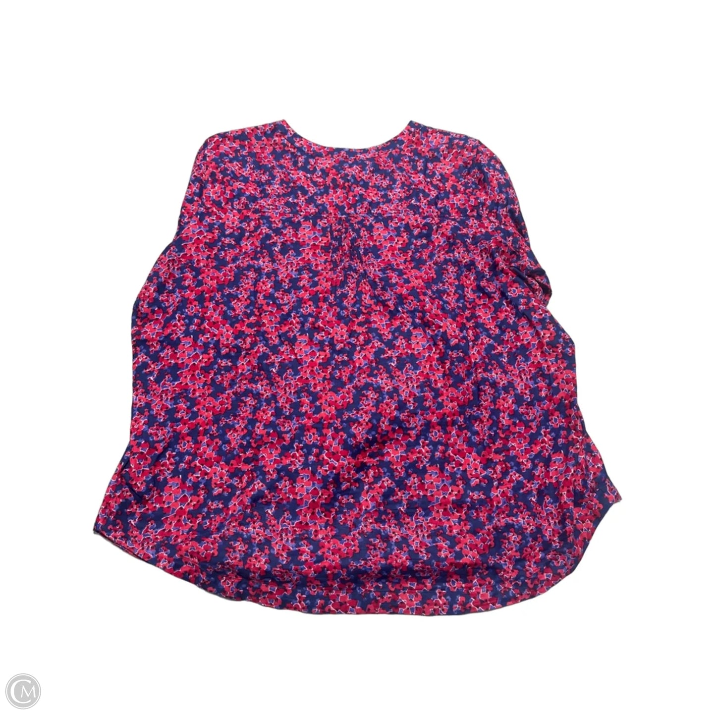 Top Long Sleeve By Talbots In Floral Print, Size: 2x