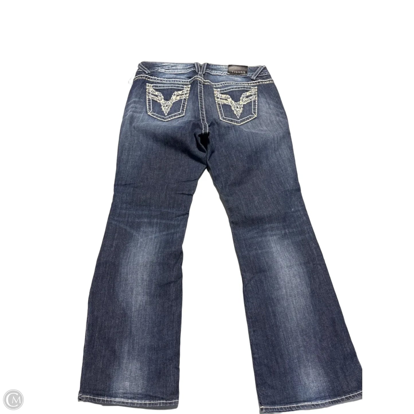 Jeans Boot Cut By Vigoss In Blue, Size: 20