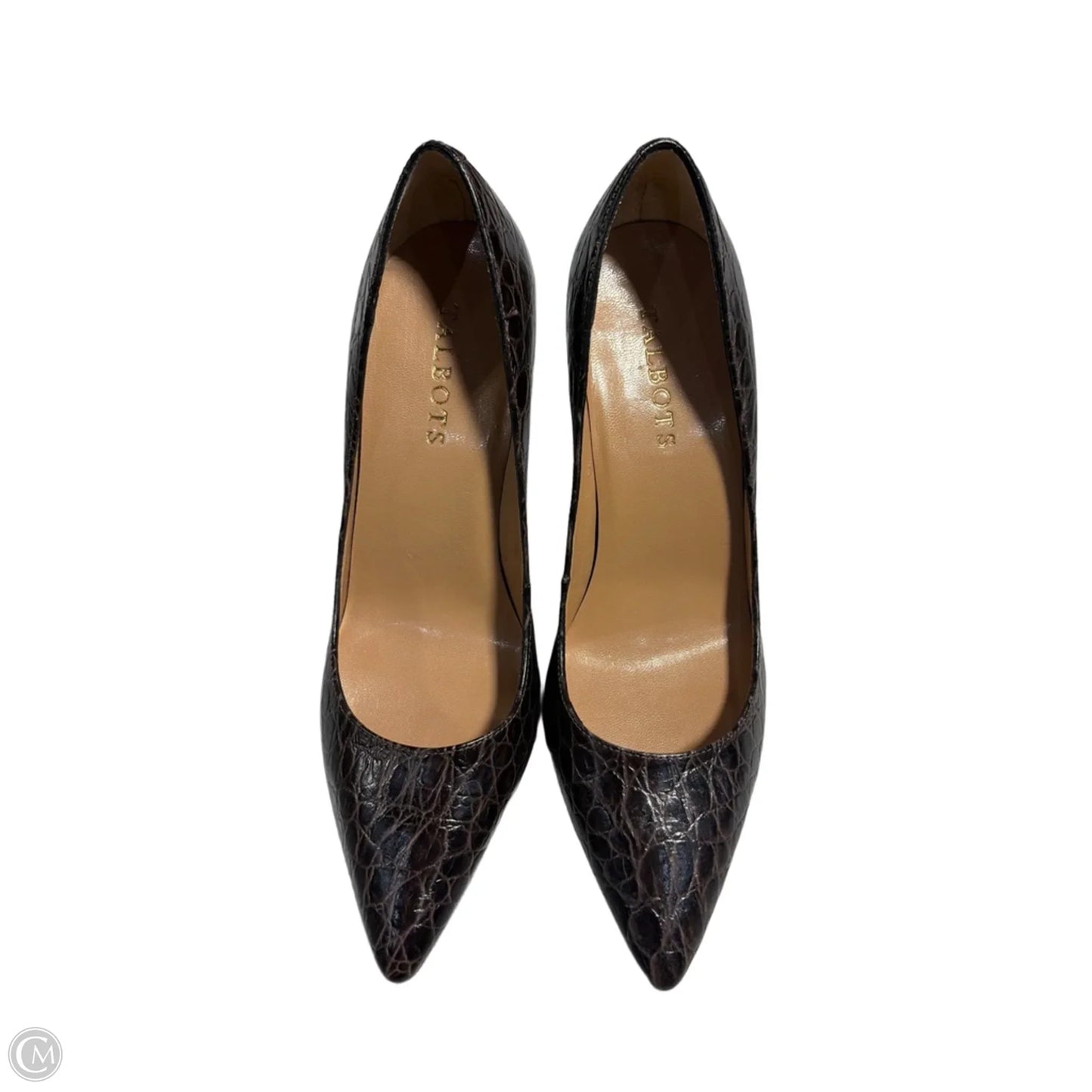 Shoes Heels Kitten By Talbots In Animal Print, Size: 7