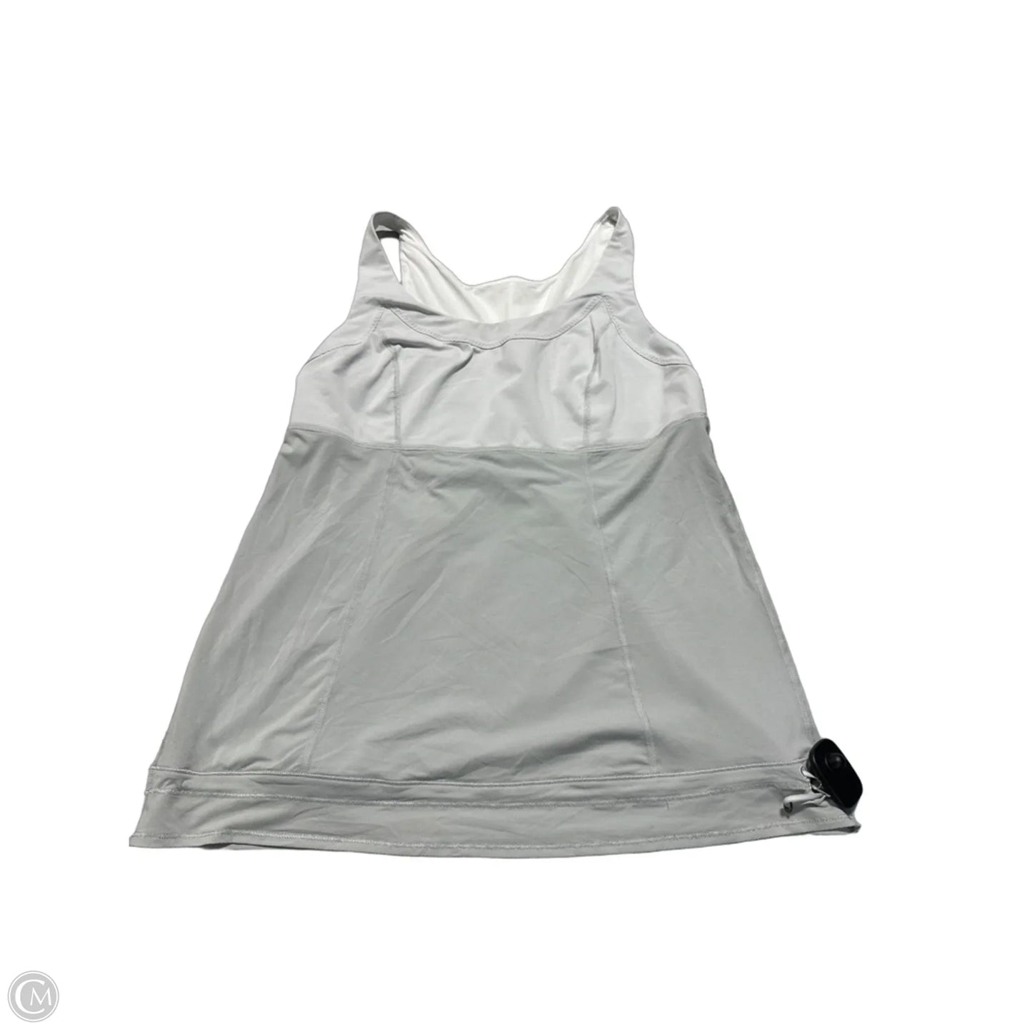 Athletic Tank Top By Lululemon In White, Size: L