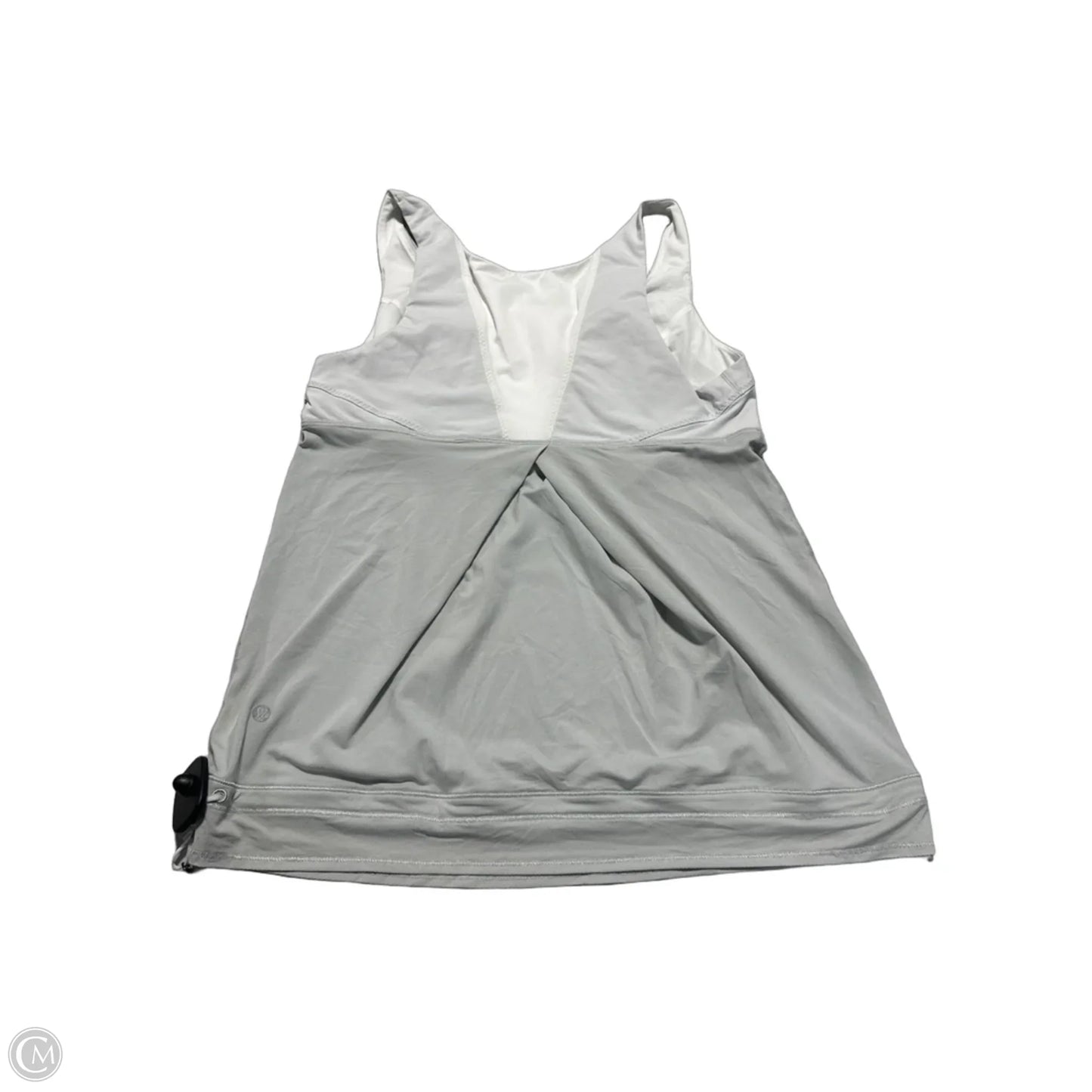 Athletic Tank Top By Lululemon In White, Size: L