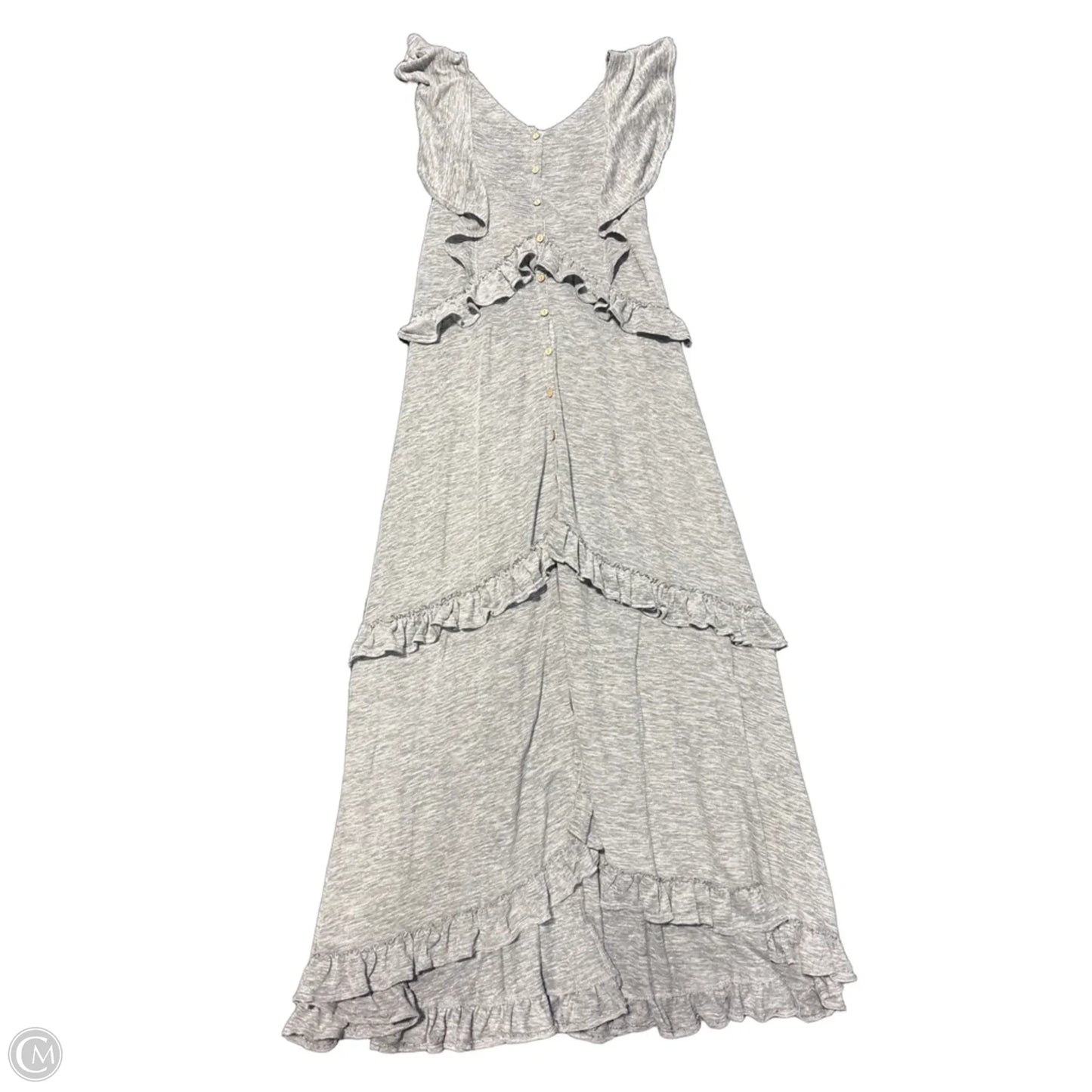 Dress Casual Maxi By Free People In Grey, Size: S