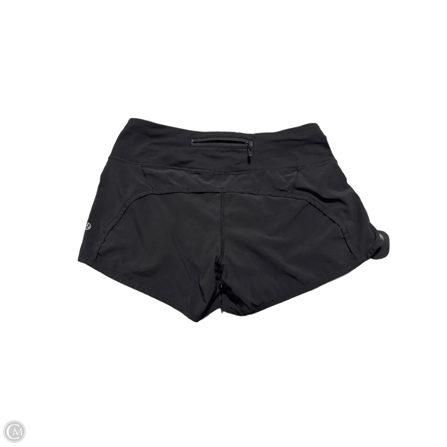 Athletic Shorts By Lululemon In Black, Size: 4