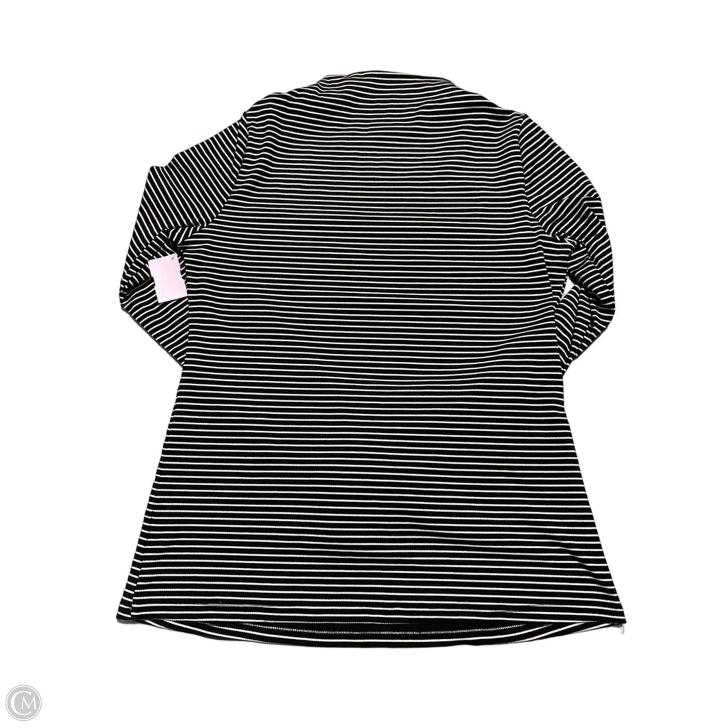 Top Long Sleeve By Mittoshop In Striped Pattern, Size: L