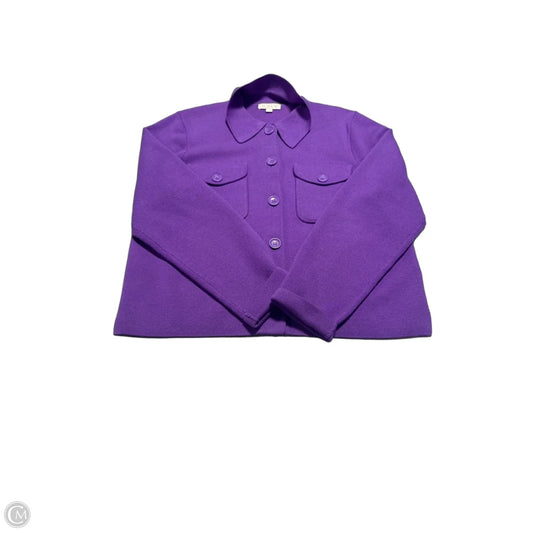Sweater By J. Crew In Purple, Size: L