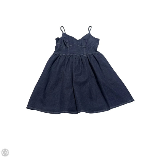 Dress Casual Short By Express In Blue, Size: S