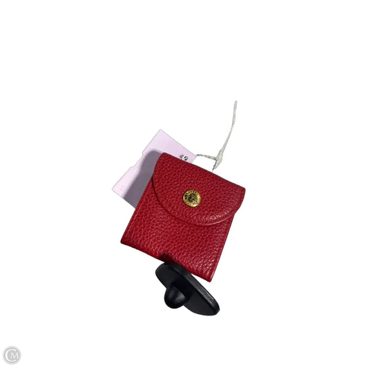 Coin Purse Designer By Longchamp, Size: Small