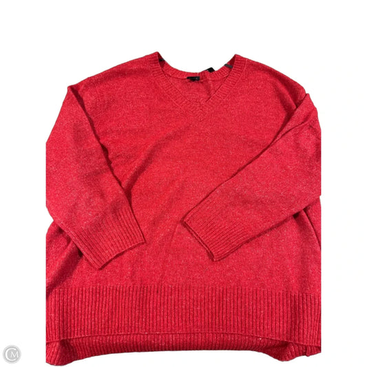 Sweater By Torrid In Red, Size: 3x