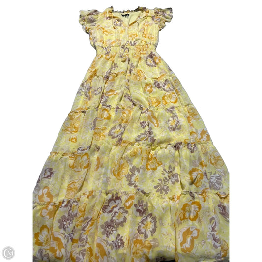 Dress Casual Maxi By 1.state In Yellow, Size: S