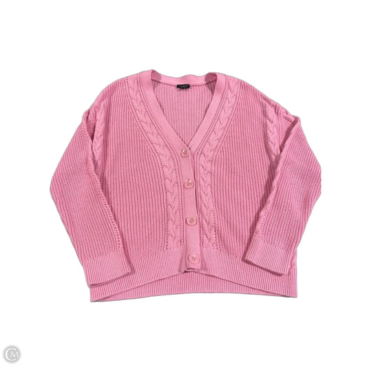 Sweater By Talbots In Pink, Size: L