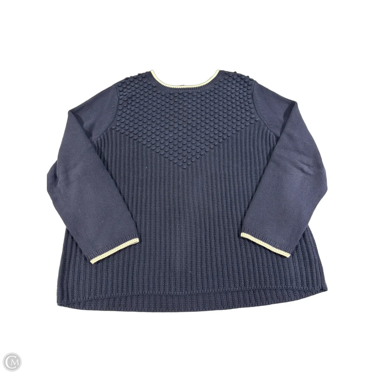 Sweater By Talbots In Blue, Size: 2x
