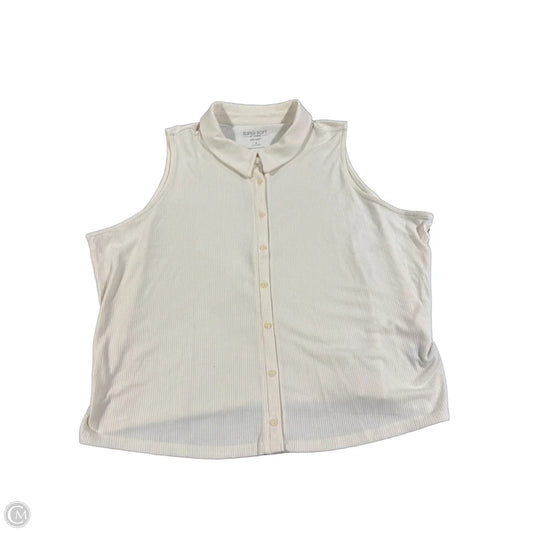Tank Top By Torrid In Beige, Size: 3x