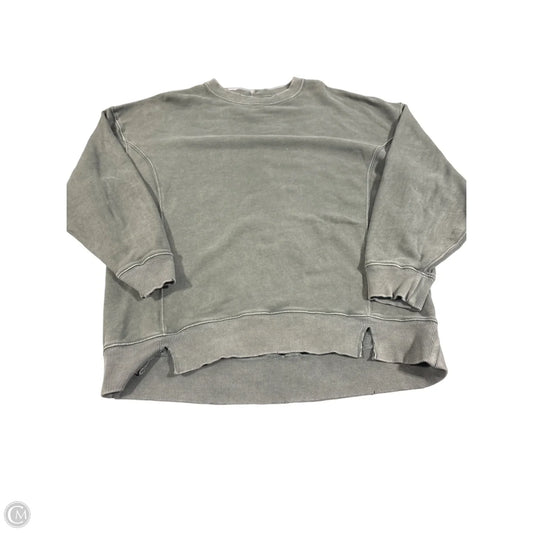 Top Long Sleeve By Aerie In Green, Size: M