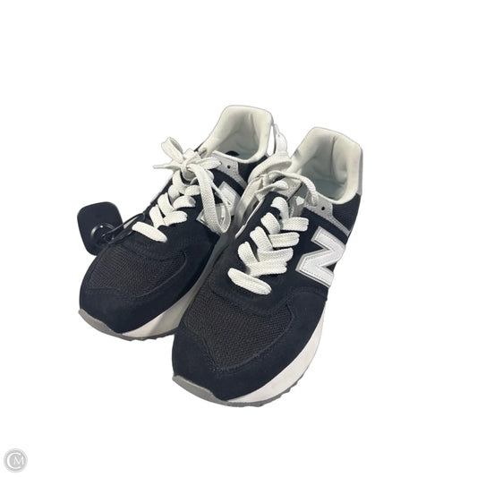 Shoes Sneakers Platform By New Balance In Black & White, Size: 10