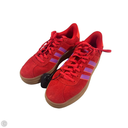 Shoes Sneakers Platform By Adidas In Red, Size: 10