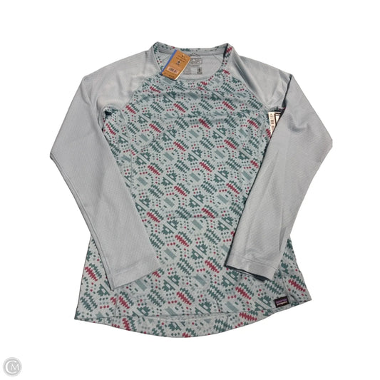 Top Long Sleeve By Patagonia In Blue, Size: Xs