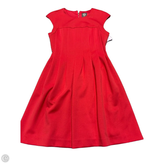 Dress Casual Midi By Vince Camuto In Red, Size: M