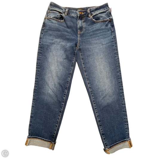 Jeans Straight By Talbots In Blue, Size: 4p