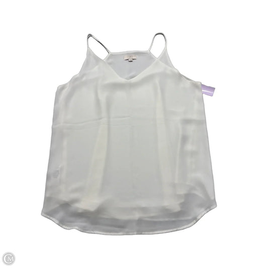 Tank Top By Loft In White, Size: L