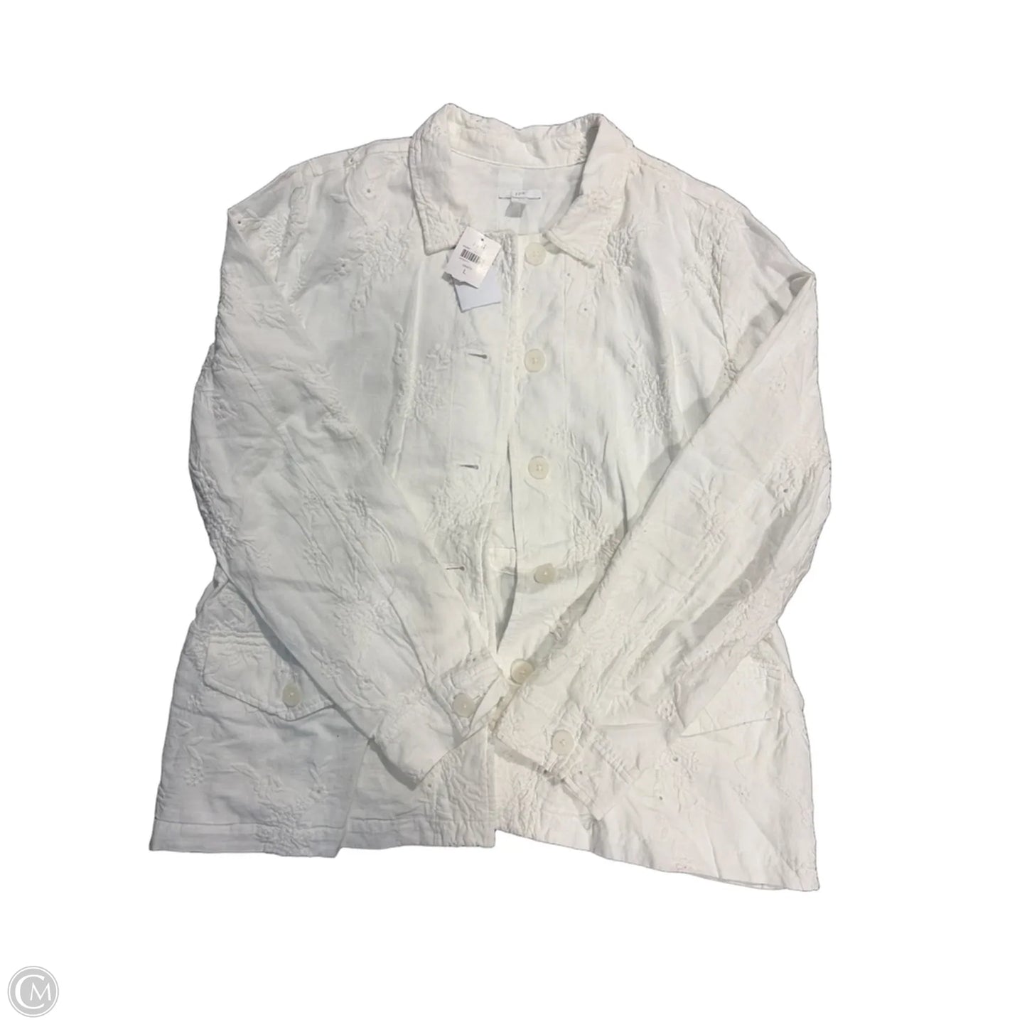Jacket Other By J. Jill In White, Size: L