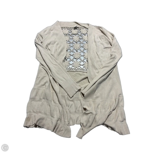 Cardigan By Cmc In Beige, Size: L