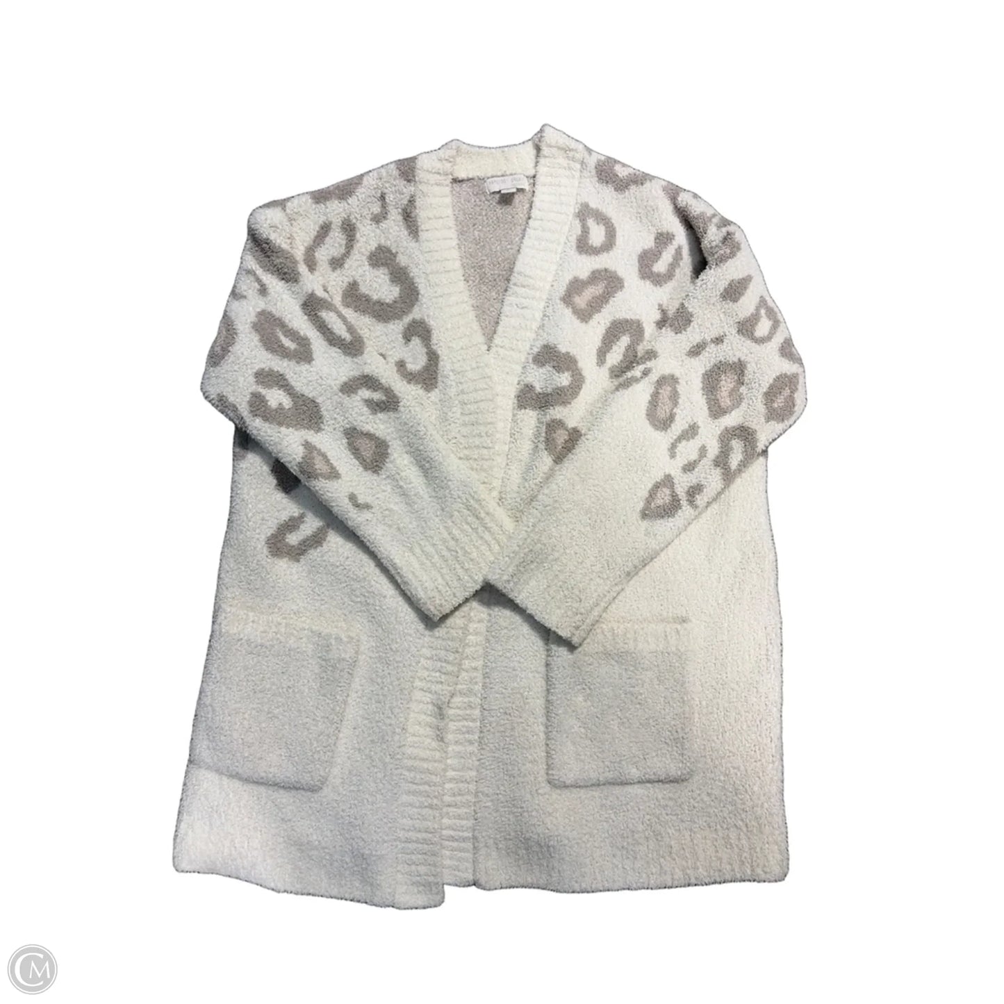 Cardigan By Barefoot Dreams In Animal Print, Size: L