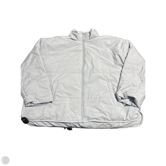 Coat Puffer & Quilted By Lands End In Blue, Size: 2x