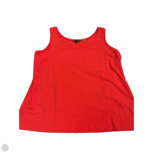 Tank Top By Nic + Zoe In Red, Size: 1x