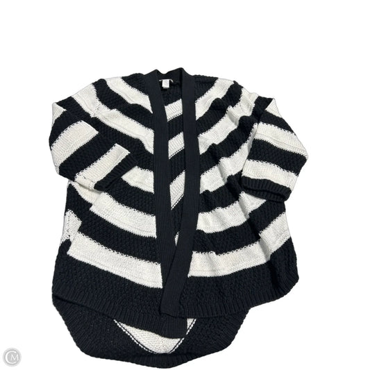 Cardigan By Chicos In Striped Pattern, Size: 3x