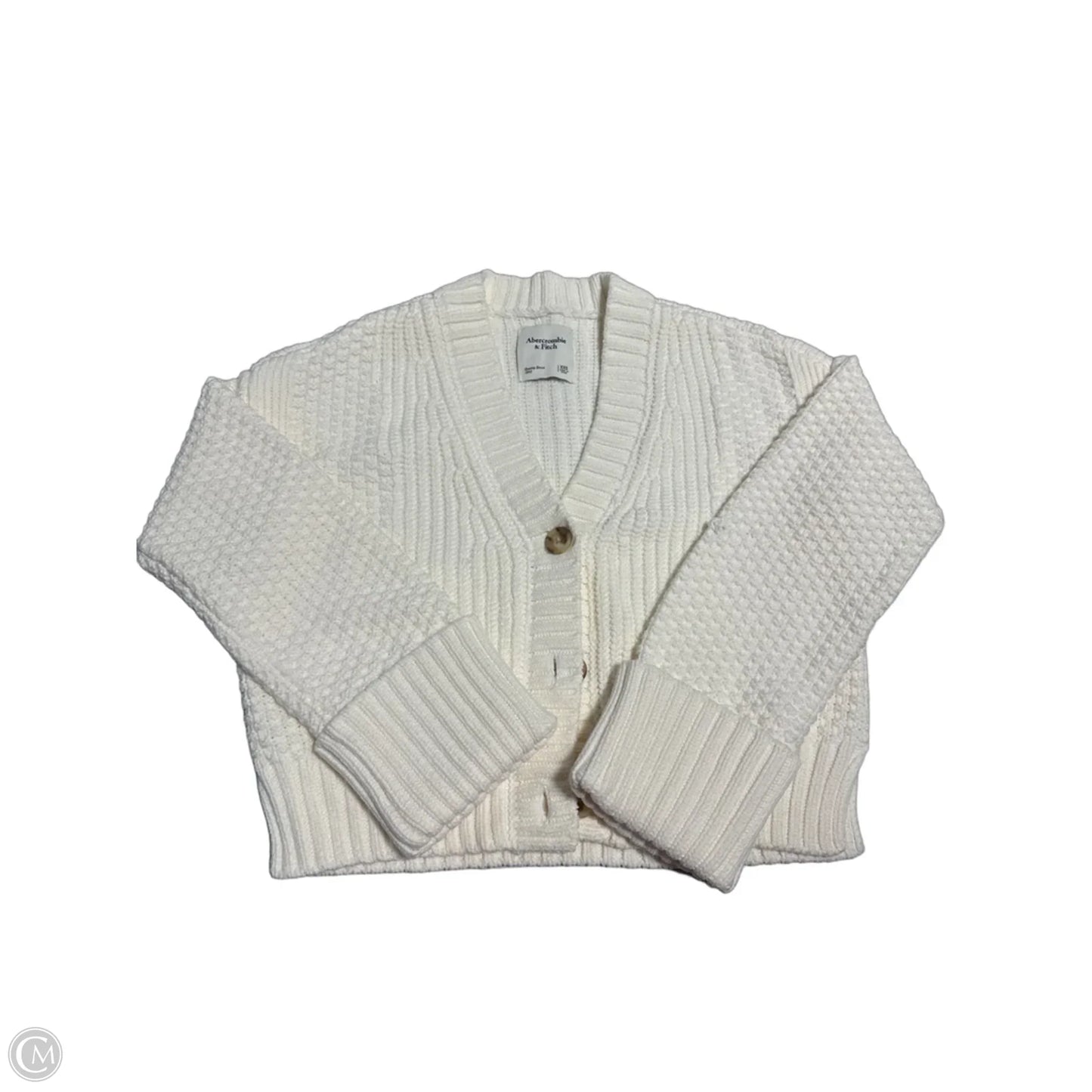 Sweater By Abercrombie And Fitch In Cream, Size: Xxs