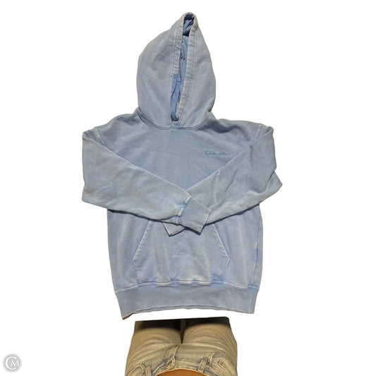 Sweatshirt Hoodie By Champion In Blue, Size: Xs
