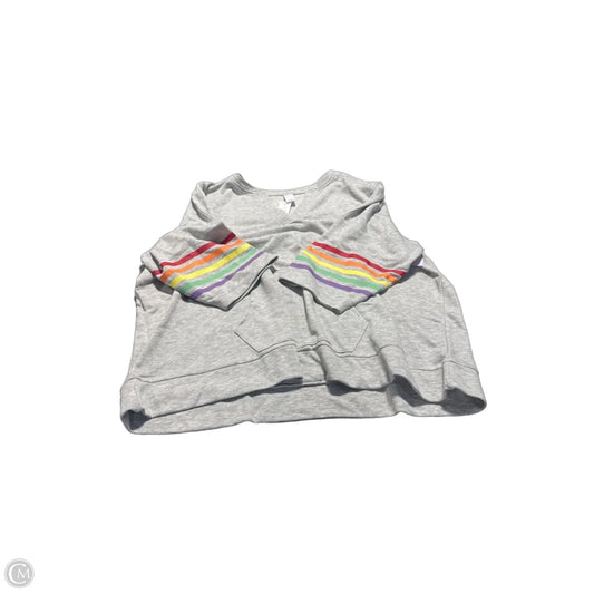 Top Long Sleeve By Lane Bryant In Grey, Size: 4x