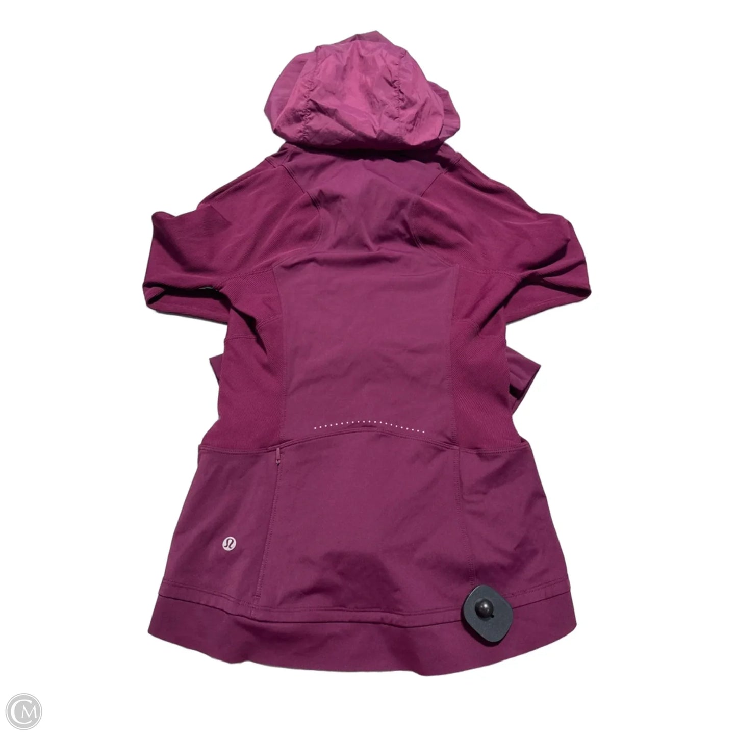 Athletic Jacket By Lululemon In Purple, Size: 4