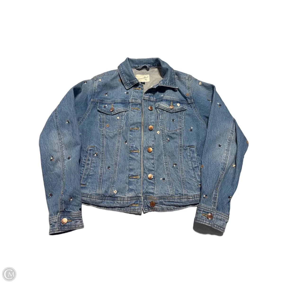 Jacket Denim By Universal Thread In Blue, Size: Xs