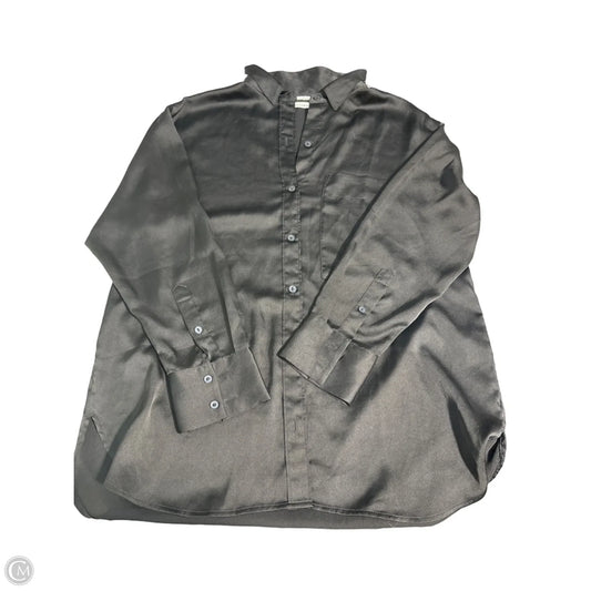 Top Long Sleeve By Abercrombie And Fitch In Black, Size: M