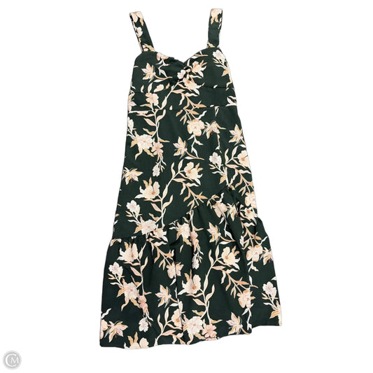 Dress Casual Maxi By Maurices In Floral Print, Size: Xl