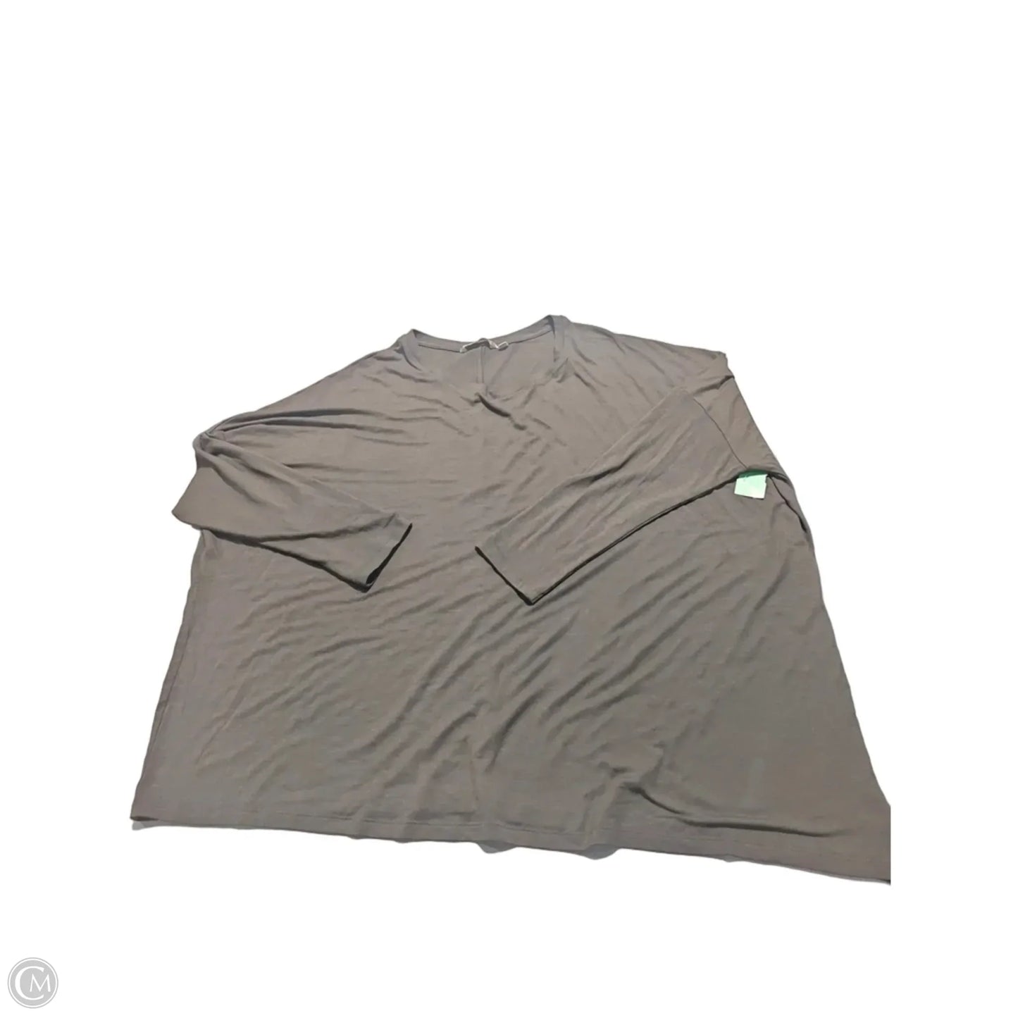 Top Long Sleeve By Athleta In Green, Size: Xl