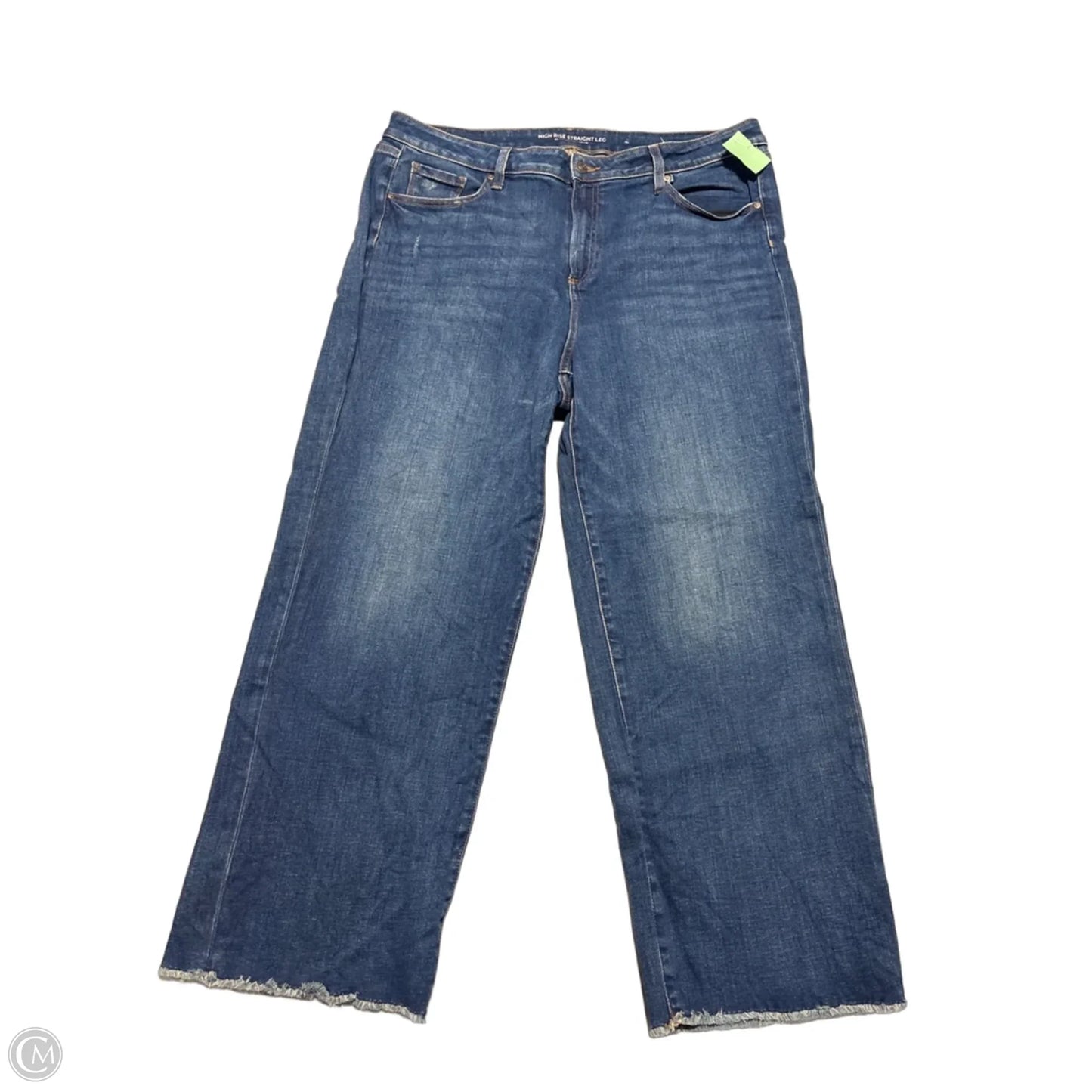 Jeans Straight By Chicos In Blue, Size: 18