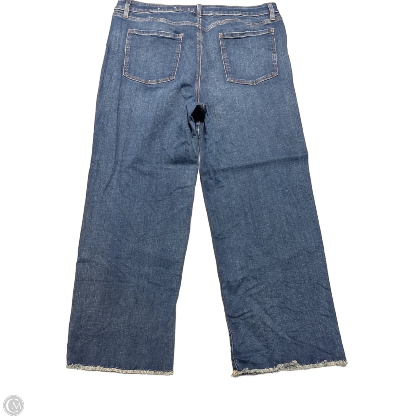 Jeans Straight By Chicos In Blue, Size: 18