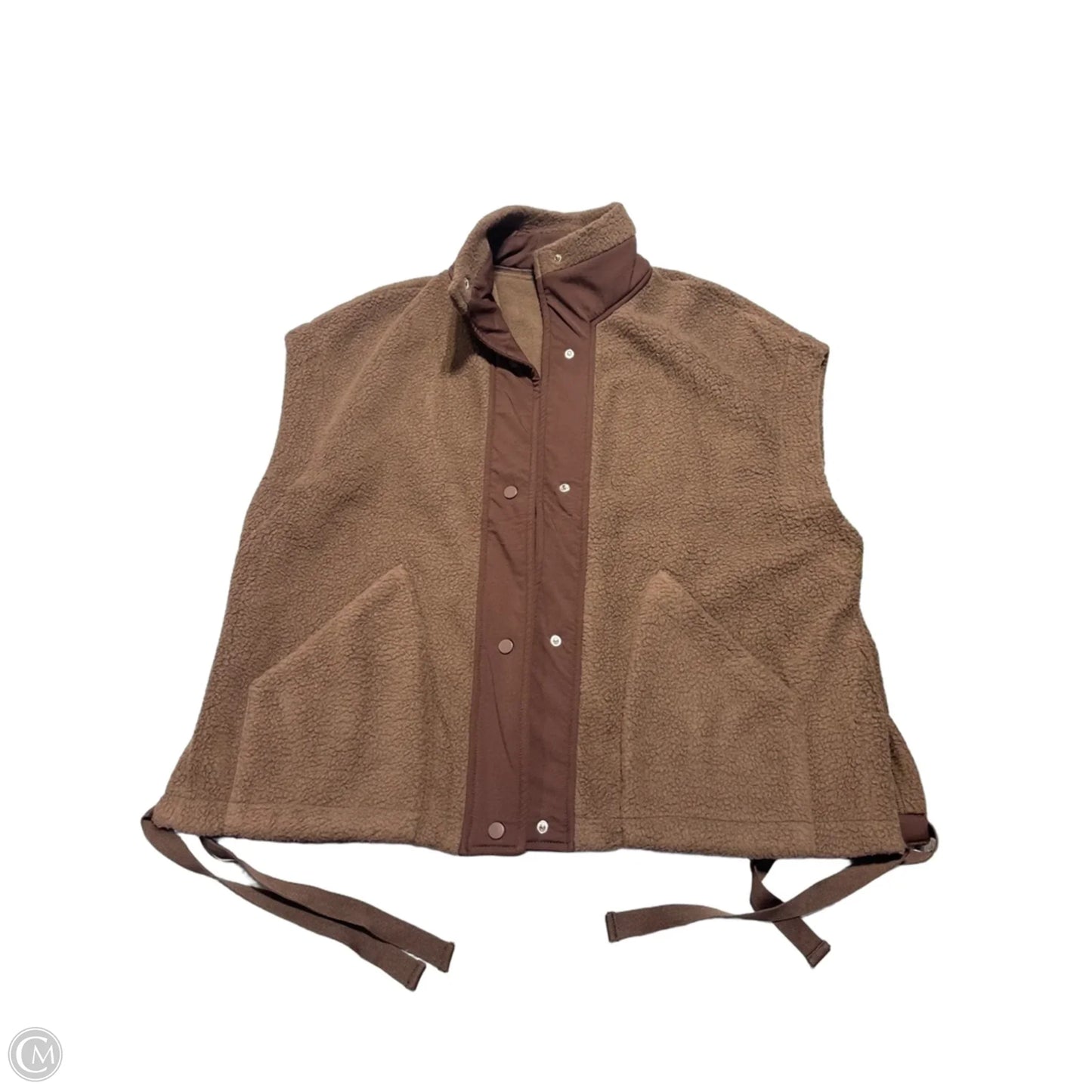 Vest Fleece By Cmc In Brown, Size: Xl
