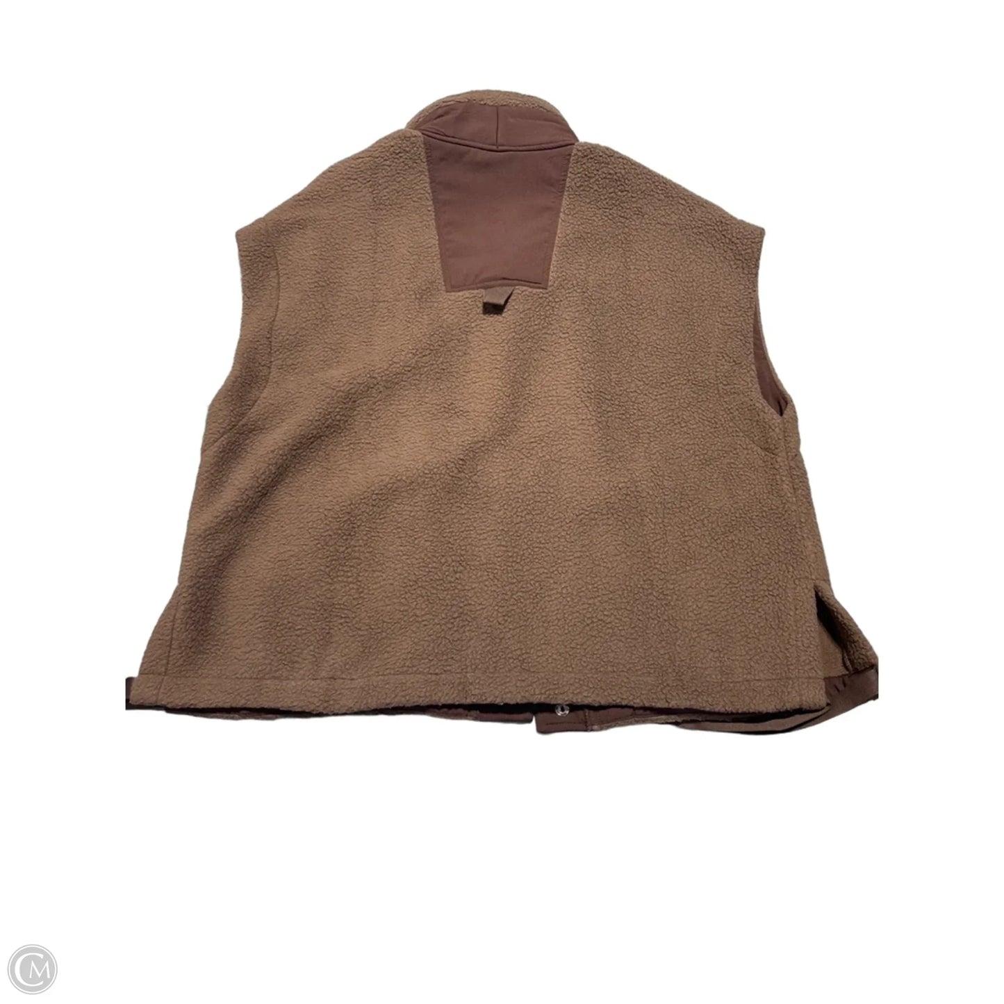 Vest Fleece By Cmc In Brown, Size: Xl